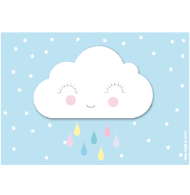 Individuales Baby Sky 8u